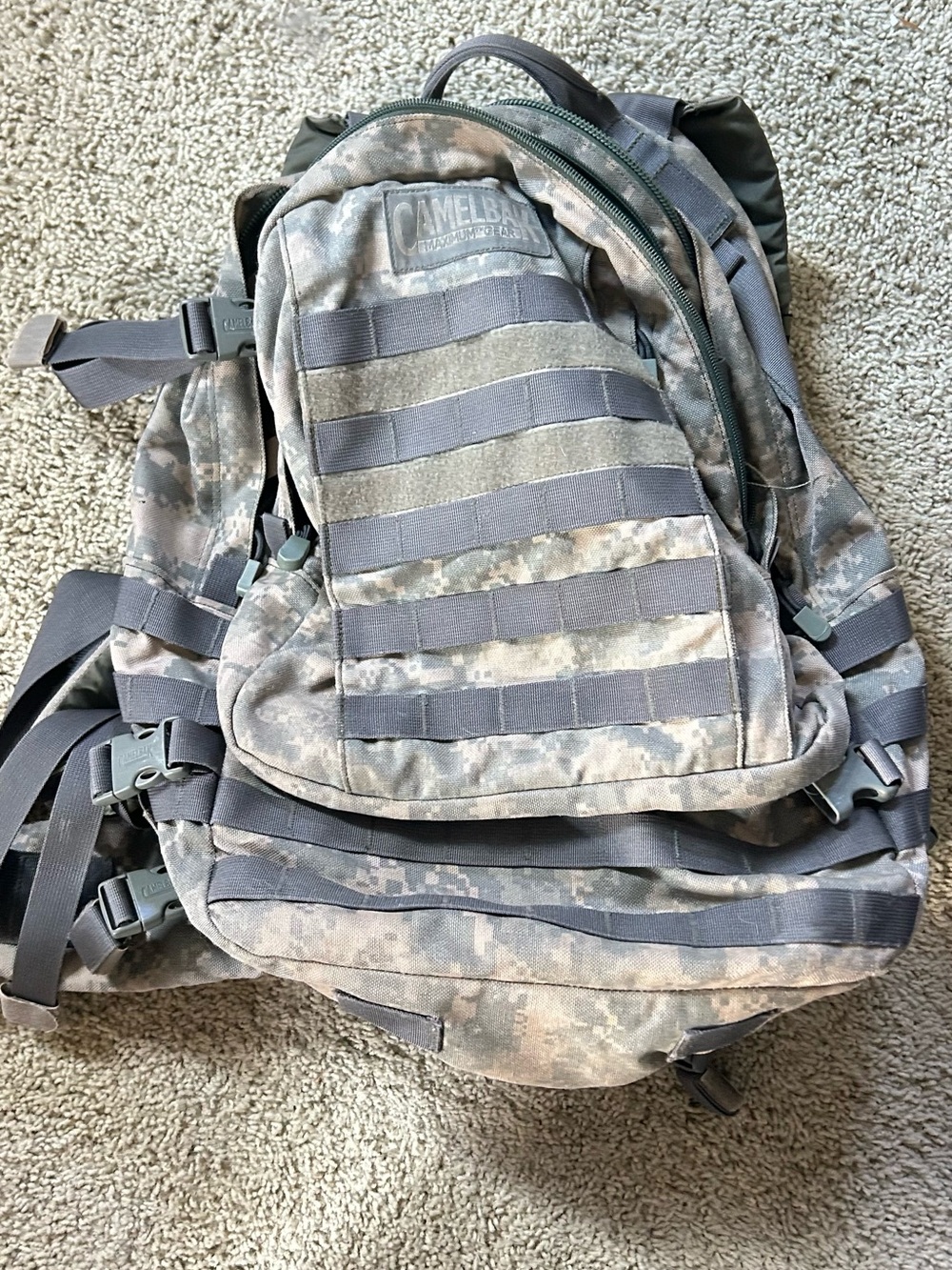 CamelBak Tactical Backpack in Gray Camo